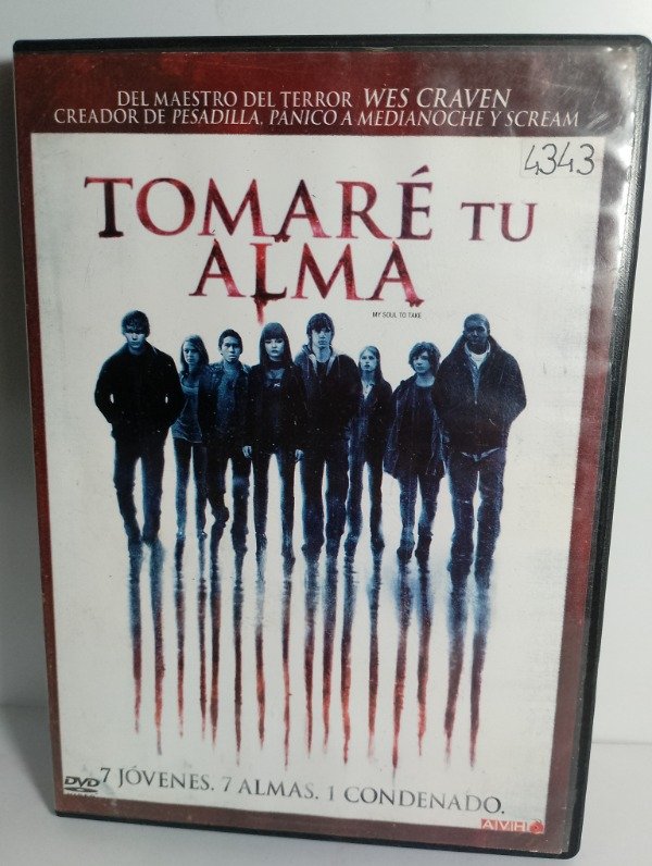 Producto - Tomaré tu alma (2010) - DVD