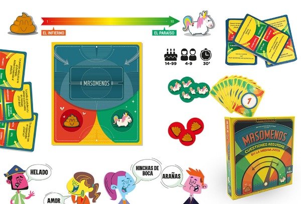Producto - Juego Masomenos Maldón 8126 - 2