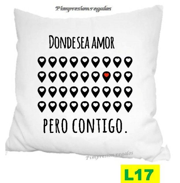 Producto - Almohadón 40x40 cm Enamorados Aniversario Amor - 13