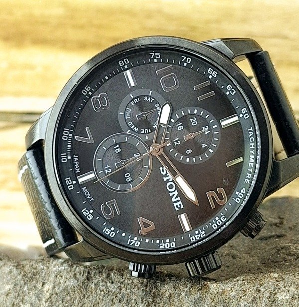 Producto - Reloj Stone Cuero