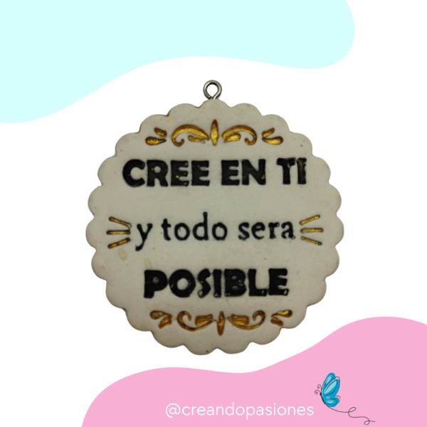 Producto - Stamp "Cree en ti y todo será posible" - 0