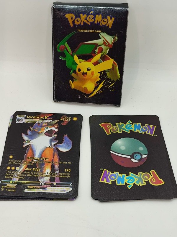 Producto - Mazo chico de cartas negras Pokémon