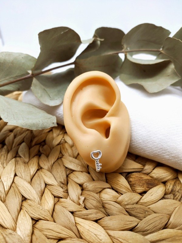 Producto - Aros Pasante Love Key