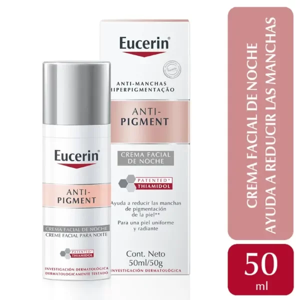 Producto - eucerin Crema de noche anti-pigment con thiamidol y dexpantenol 50ml - 0