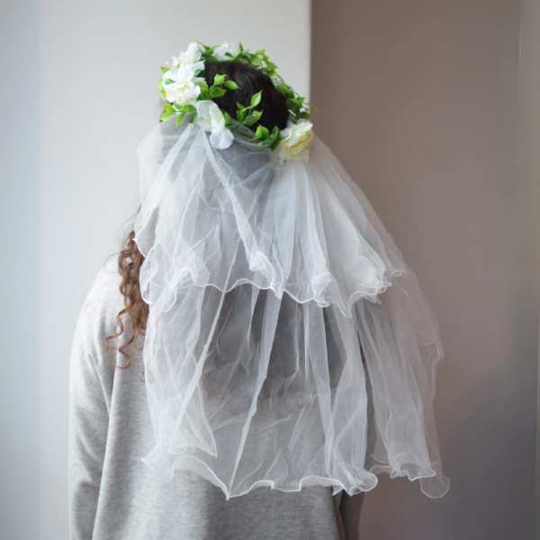 Producto - VELO BRIDE CON TIARA DE FLORES