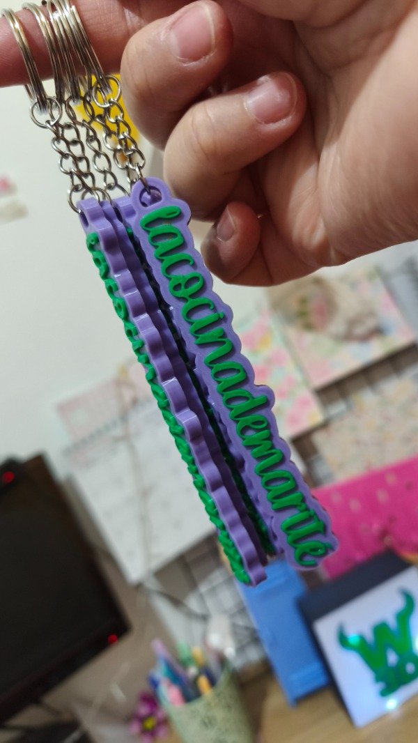 Producto - LLAVERO CON LETRA EN RELIEVE (x20, x30, x40)