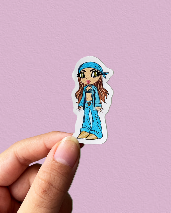 Producto - EMILIA MUÑECA #2 - Sticker individual Emilia