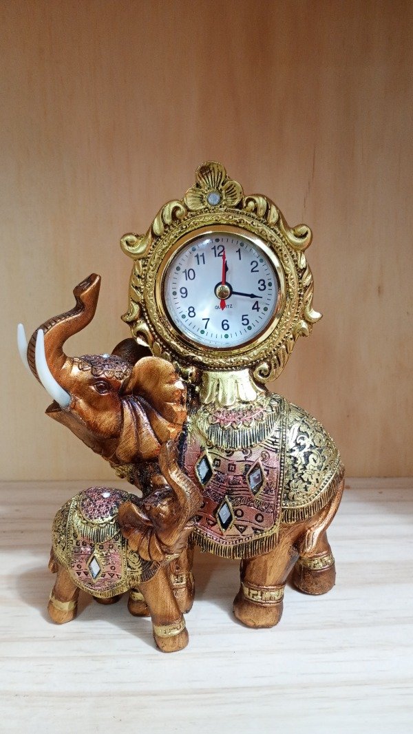 Producto - Reloj elefante doble