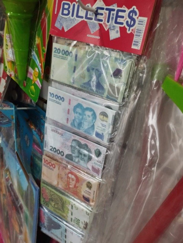 Producto - Billetes hasta el 20 mil