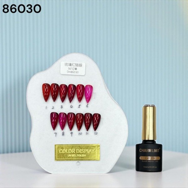 Producto - Ojo de gato GLAZE-JELLY-ROJO CHARM LIMIT