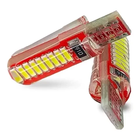 Producto - T10 Ironman Siliconado Chip LED