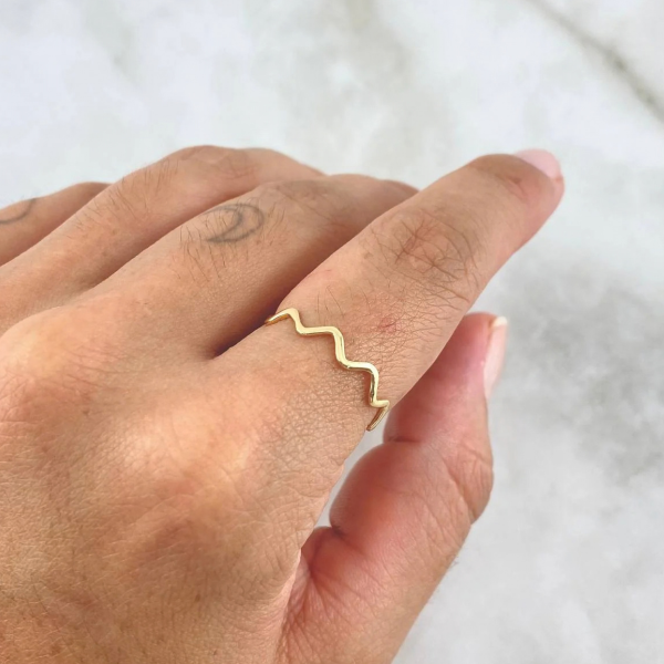 Producto - Anillo zigzag