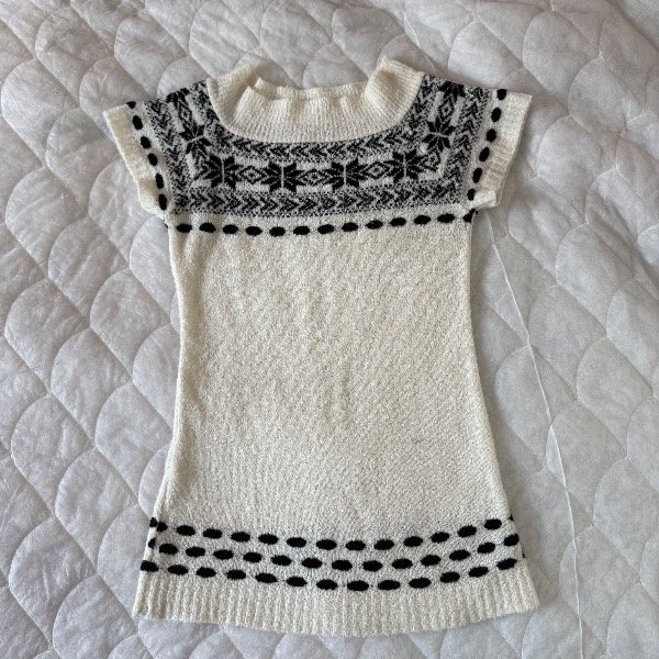 Producto - autumn white snow dress sweater