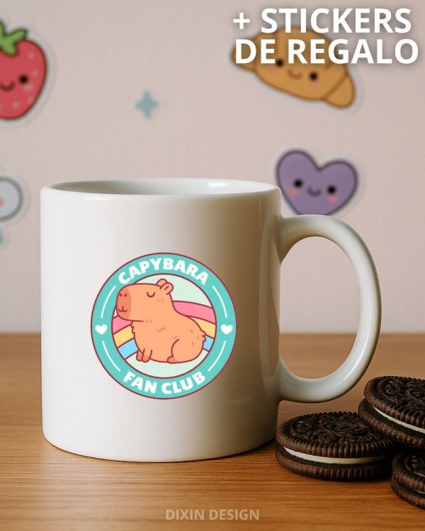 Producto - Taza Capybara Fan Club - Carpincho