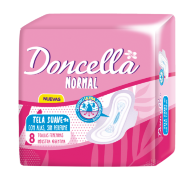 Producto - Doncella Toallas Femeninas x8
