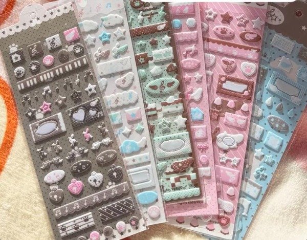 Producto - Planchita de stickers yk2 - 1
