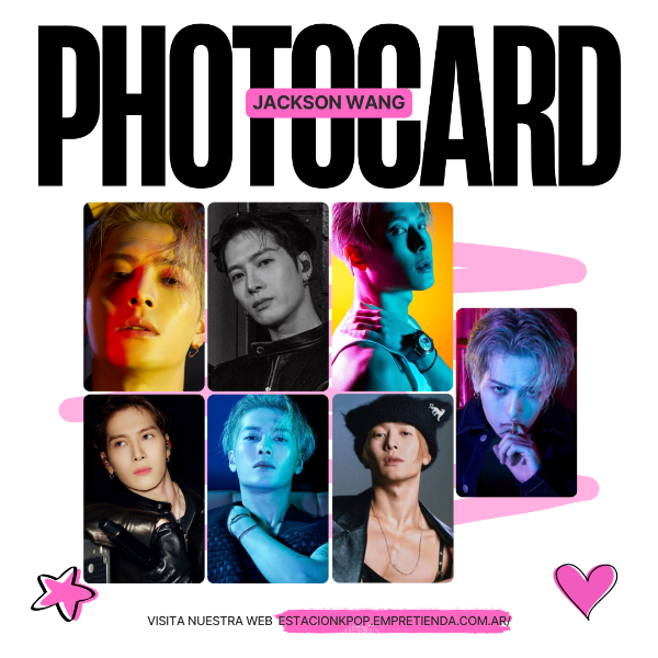 Producto - SET PHOTOCARDS JACKSON WANG