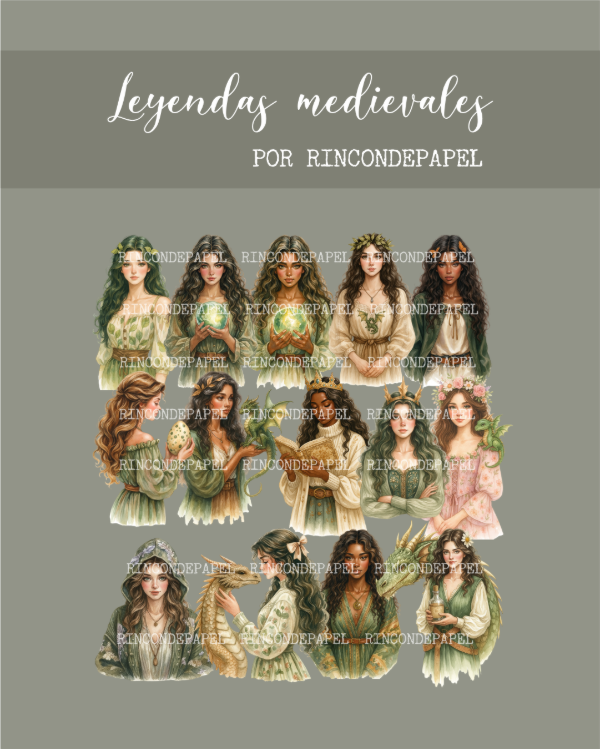 Producto - Leyendas medievales - Verde