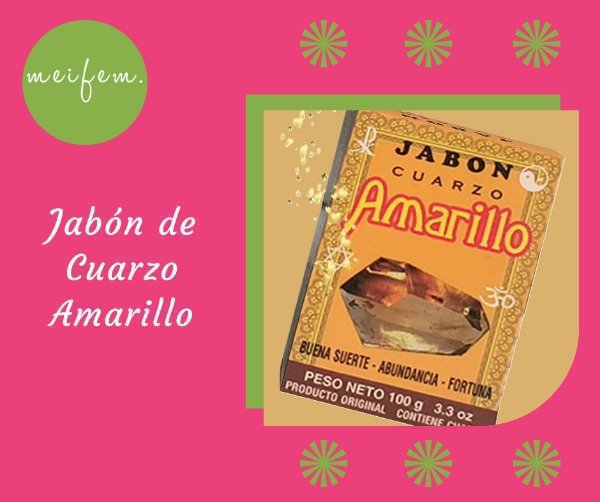 Producto - Jabón de Cuarzo Amarillo
