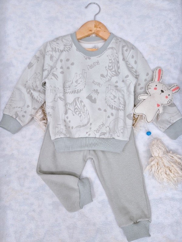 Producto - Conjunto dinos GRIS
