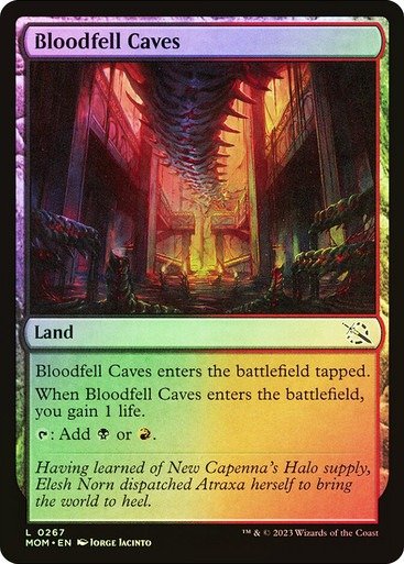 Producto - Bloodfell Caves Foil  March of the Machine