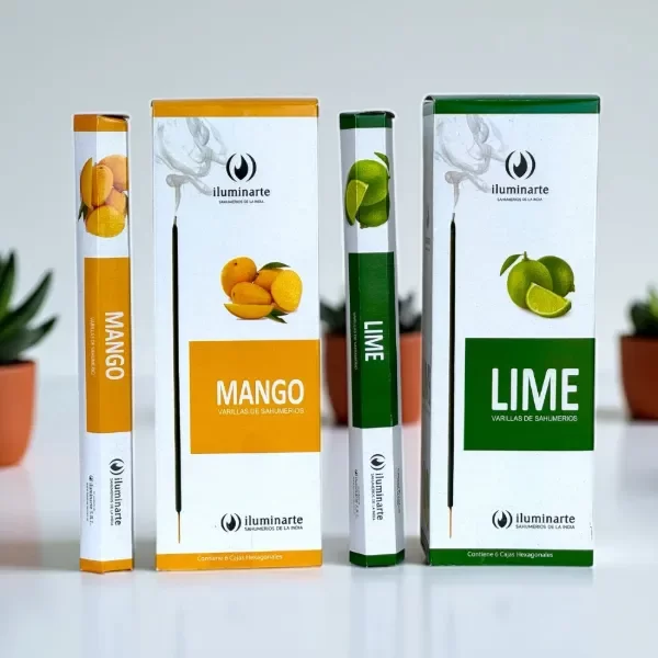 Producto - Sahumerio Iluminarte Linea Blanca 15 Varillas