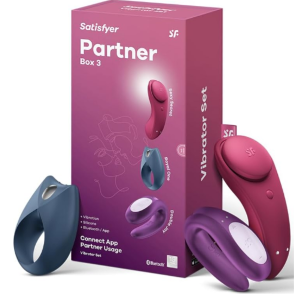 Producto - Satisfyer Partner Box - Kit De Vibradores Para Parejas (Recargable)