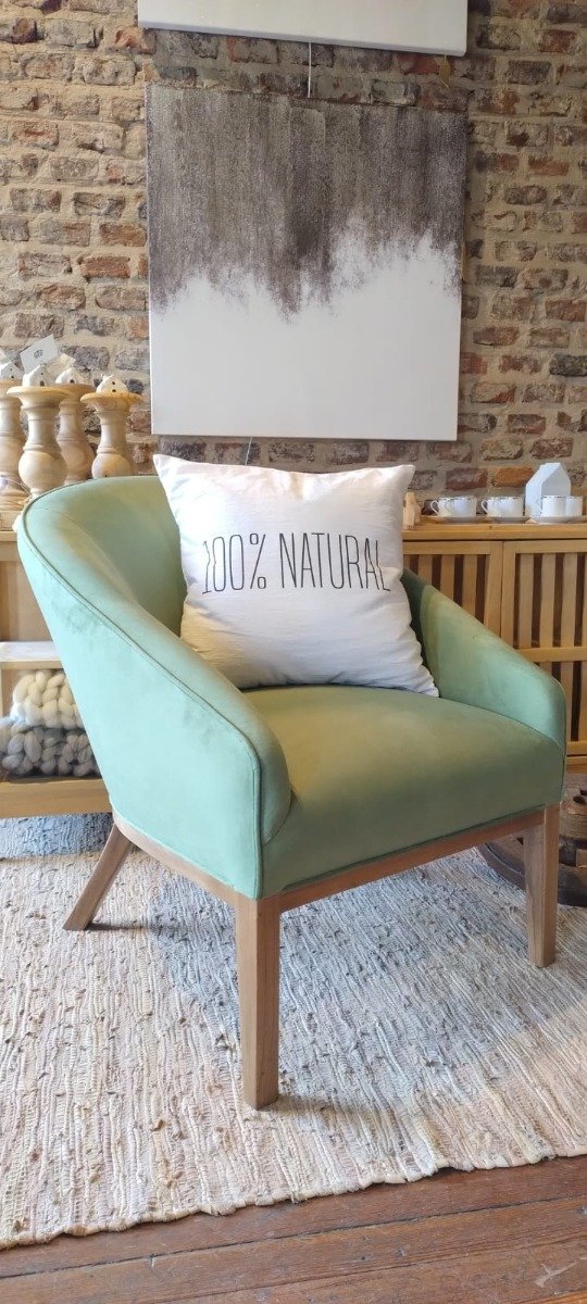 Producto - PAR DE SILLONES CURVO GREEN / M: 64 CM X 75 CM X 85 CM/ A PEDIDO