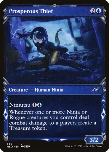 Producto - Prosperous Thief #336 Showcase  Kamigawa: Neon Dynasty