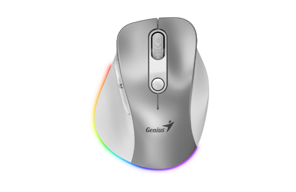Producto - Mouse optico -bluetooth 5.0/wireless 2.4ghz -800dpi/2400dpi -bat 500mAp recargab - 1