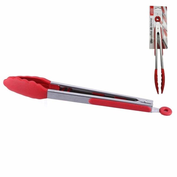 Producto - PINZA PUNTA SILICONA COCINA 34CM CRYSTAL ROCK