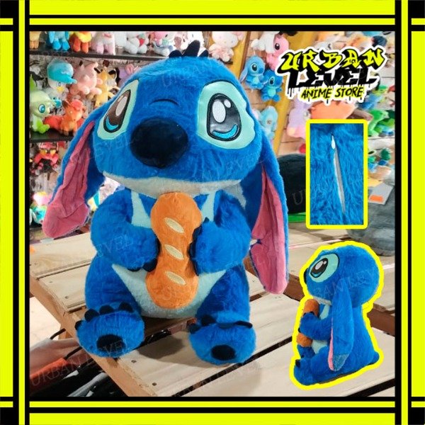 Producto - Peluche Stitch con Pan Edición Ultra Tierna