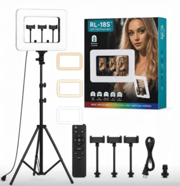 Producto - Aro luz LED Soft Ring rectangular RL-18S - 0