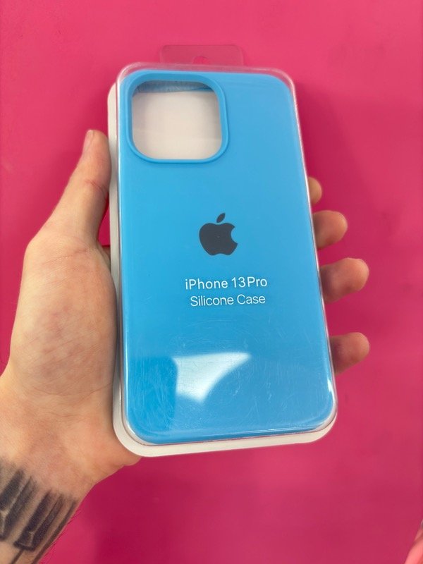 Producto - Silicone Case Celeste