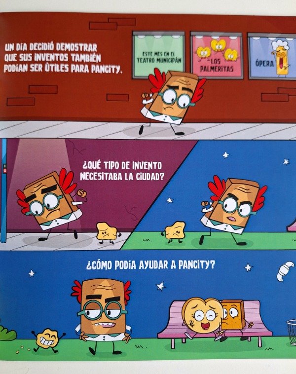 Producto - Los Pancitos 2. Un pan rayado enloquece Pancity. - 4