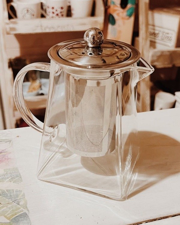 Producto - Tetera de vidrio con infusor metálico - 750ml