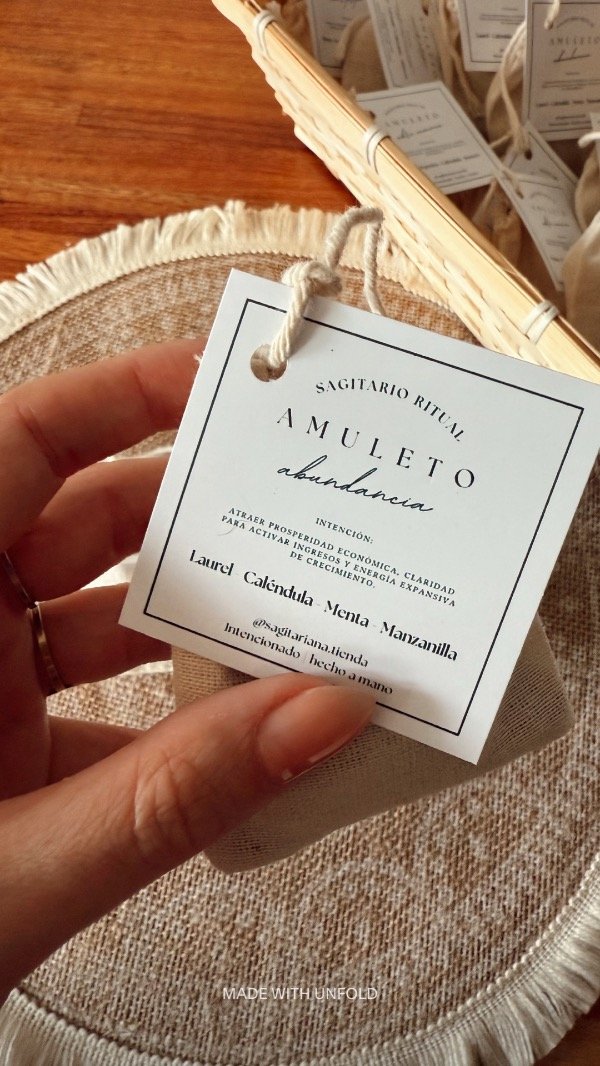 Producto - Amuleto herbal - Abundancia