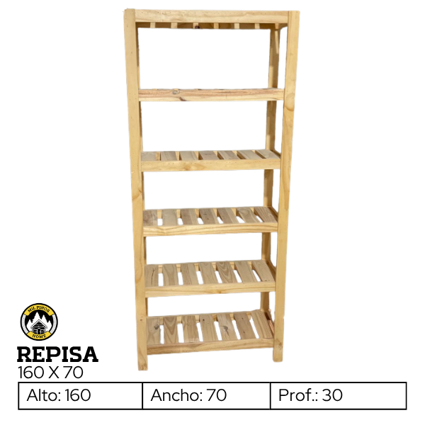 Producto - REPISA 160 X 70 X 30