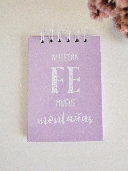 Producto - Anotador NUESTRA FE