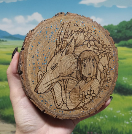 Producto - RODAJA DE MADERA - AKU - CHIMOKATATTOO