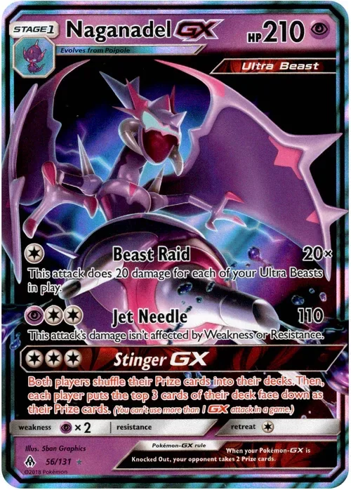 Producto - Naganadel GX - 56/131 - Forbidden Light - Holo