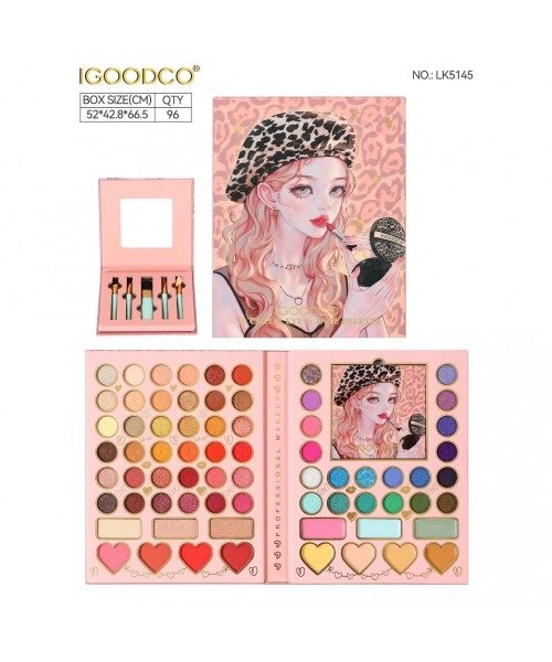 Producto - PALETA SOMBRA IGOODCO 70 TONOS CON PEQUEÑAS FALLAS