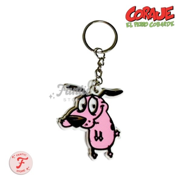 Producto - LLAVERO CORAJE EL PERRO COBARDE