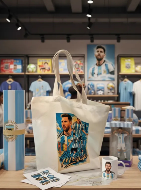 Producto - Tote bag Messi