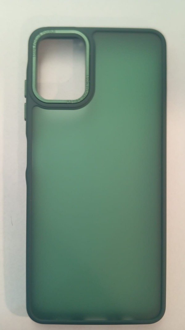 Producto - Funda Verde Translúcido XAEA Espacio para Samsung A06