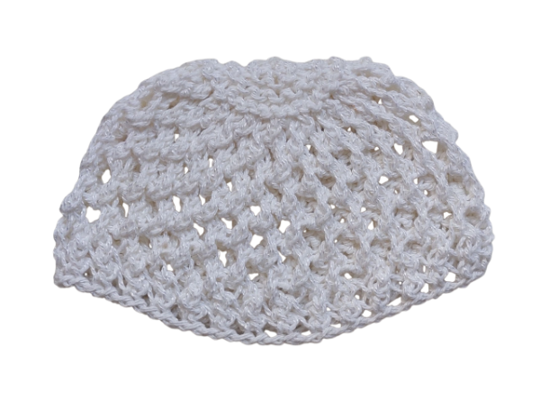 Producto - Casquito calado "Mesh Hat" (algodón cadenita con brillo)