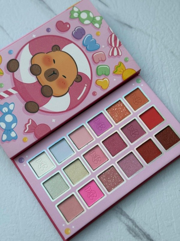 Producto - PALETA DE SOMBRAS CAPIBARA 18 TONOS