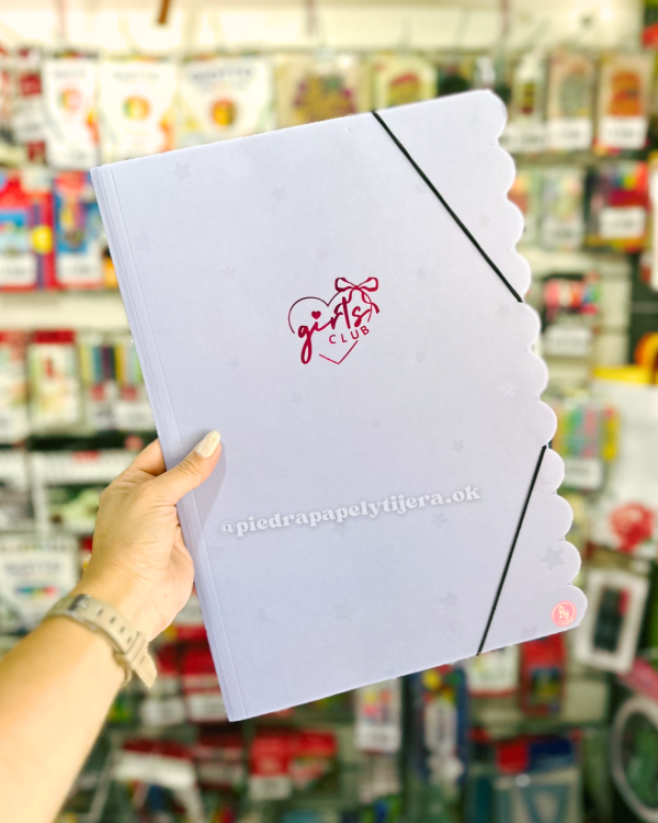 Producto - Carpeta 3 solapas Girls club
