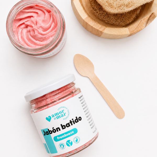 Producto - Jabón batido frambuesa
