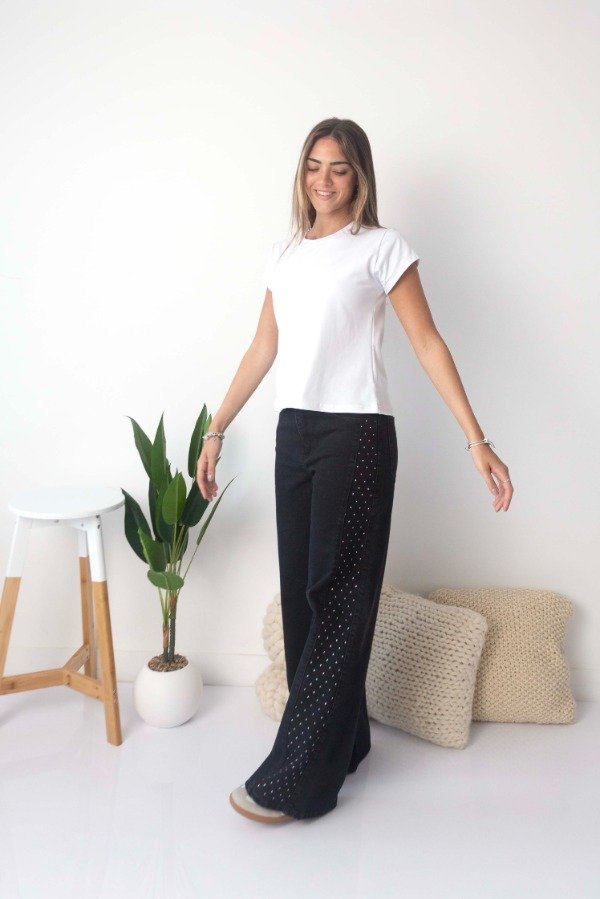 Producto - Jean Wide Brillos (36 al 48)